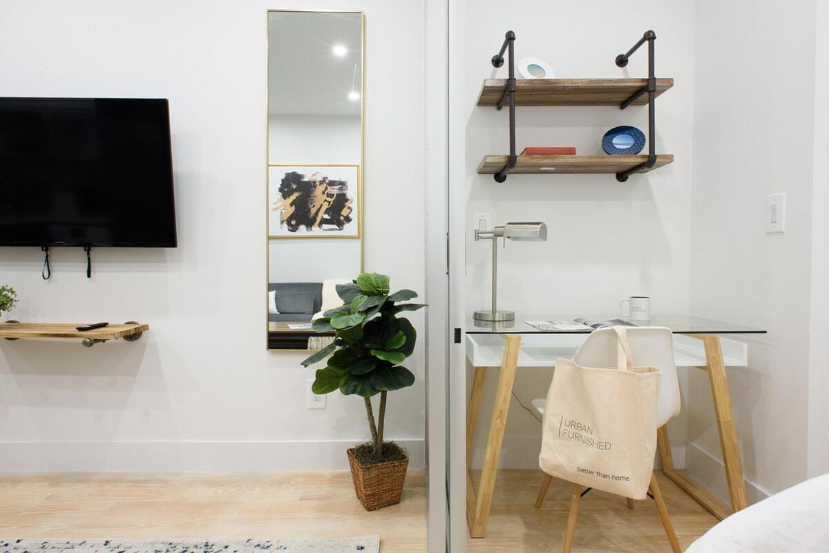 78-2d New Furnished 1br Wd Walk To Park Apartamento *